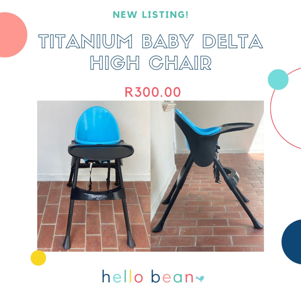 Titanium baby 2024 high chair